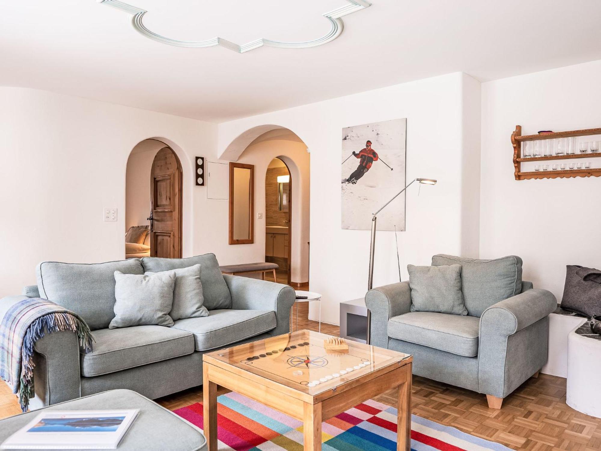 Apartment Chesa Mezzaun By Interhome Zuoz Exterior foto