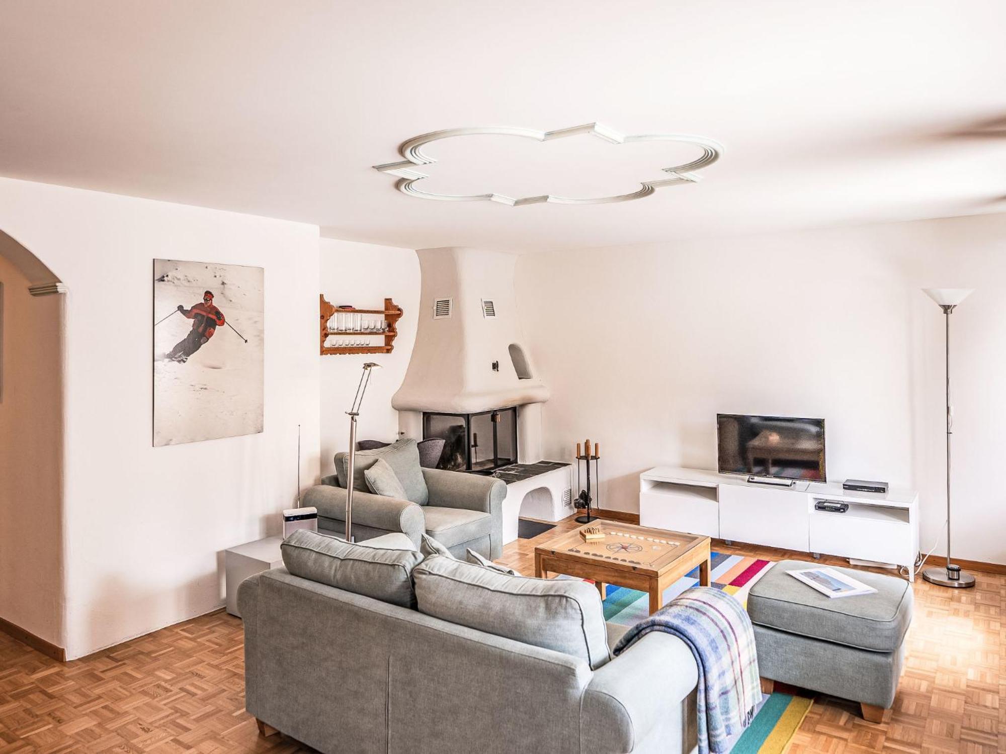 Apartment Chesa Mezzaun By Interhome Zuoz Exterior foto