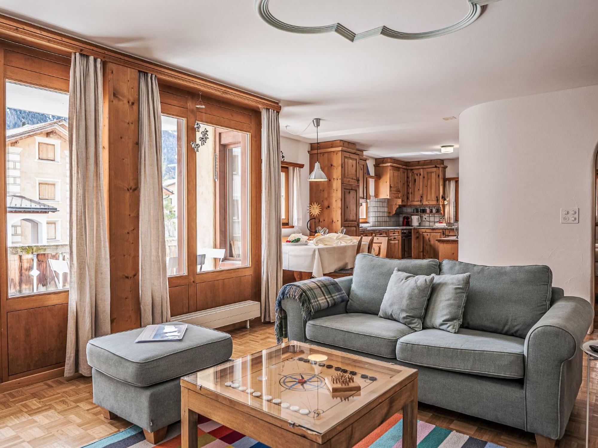 Apartment Chesa Mezzaun By Interhome Zuoz Exterior foto